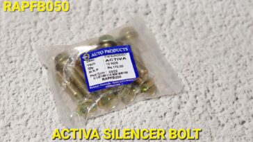 activa silencer bolt