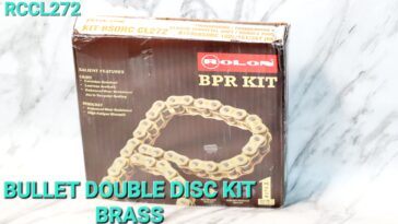 Brass Chain and Sprocket kit for APACHE 200 4V - KIT HPORC 332